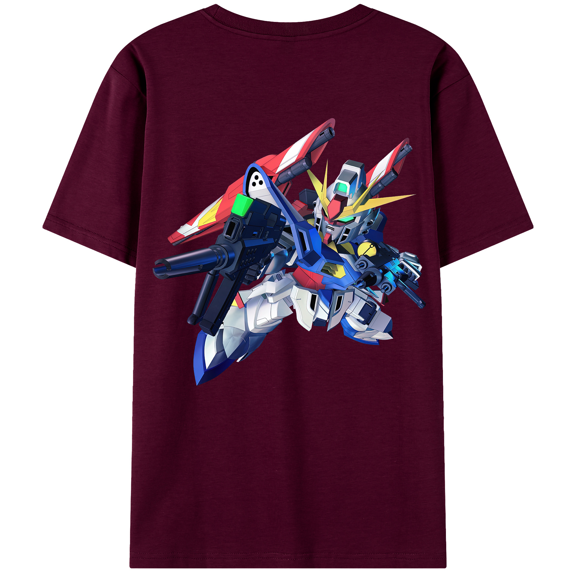 （画像用） 機動戦士ガンダム Mobile Suit Gundam レディース半袖Tシャツ(バックプリント)